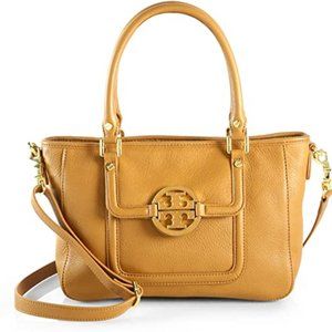 Tory Burch Tan Amanda Mini Satchel Bag